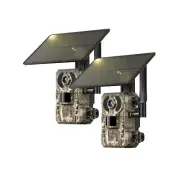 SEHMUA 4G LTE Cellular Trail Cameras with Live Streaming, Solar Game Cameras ...