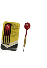 Dolphins NRL Brass Darts 3 Darts Flights & Shafts