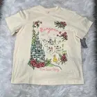 DISNEY BEAUTY AND THE BEAST BONJOUR LIVE YOUR STORY SHIRT BELLE