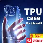 For iPhone 16 15 14 13 12 11 Pro Max Clear Case Shockproof Full Body Phone Cover
