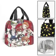 c527 Twisted-Wonderland Children Lunch Bags Kids School Insulated Lunch Bag Portable Cooler Tote Food tbd527