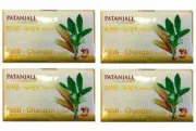 Patanjali Haldi Chandan Body Cleanser 150g X 4 Bars -Turmeric Sandal Soap Bars