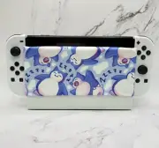 Nintendo Switch Dock Cover Protective Sleeve Pokemon Snorlax Sleepy Print OLED