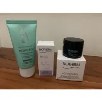 在飛比找蝦皮購物優惠-碧兒泉 Biotherm 潔顏膠（洗面乳）、cc隔離乳（紫）