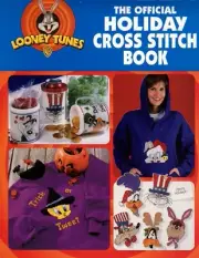 Looney Tune The Official Holiday Cross Stitch Book Tweety Pepe Leaflet 2999
