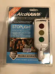 New STOPLIGHT BREATHALYZER AlcoHAWK Digital LED ALCOHOL Tester BAC Screener