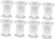 TINEASUR Hydroponic Baskets Set Plant Growing Baskets for Hydroponics Large Pots for Plant Garden Net Pots