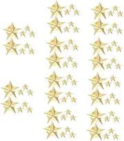 [ifundom] 10sets Appearance Star Brooch Clip Decorative Brooch Pin for Daily Life 8pcs*10