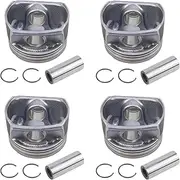 Bomunik Engine Piston Assembly 2007-2010 for Mini 1.6T Cooper S R55 R56 R57 Peat# 11257566019