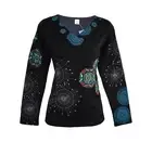 Long Sleeve Top Embroidered Cotton Fair Trade 12 14 16 18 20 22 24 Hippy Boho