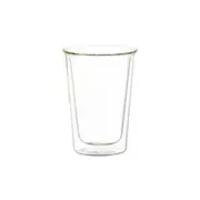 Kinto Cast Double Wall 290ml Cocktail Glass Insulated Drink Cup Glassware Clear