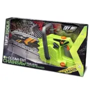 Lanard Tuff Tools: Clean Cut Chainsaw - Kids Sounds & Action Toy, Realistic