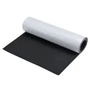6.56ft x 11.8 " EVA Foam Sheets 1mm Thickness Black Self Adhesive Back