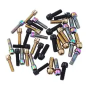 6pcs Bike Stem Bolts Screw Handlebar Stem Screws Bike Fixed Stem Bolts Screws