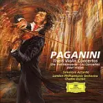 PAGANINI: THE 6 VIOLIN CONCERTOS / SALVATORE ACCARDO ; CHARLES DUTOIT & LONDON PHILHARMONIC ORCHESTRA