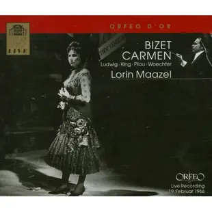 ★C★【古典2CD音樂】Georges-Bizet Carmen 比才歌劇（卡門）1966年現場 馬捷爾(指揮)