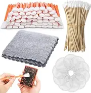 Dansib 603 Pcs Trading Card Care Cleaning Kit Grading Sports Card Cleaning Tool Accessory Kit for Scratch Repair Surface Care
