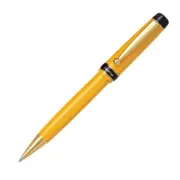 Pilot Pens Lucina Ballpoint Fine Yellow Barrel Pen w/Black Ink