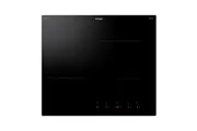 Omega 60cm 4 Zone Ceramic Glass Electric Cooktop Black OCC604TCOM Touch Control