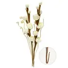 Reed Diffuser Sticks, Flower Sticks Set,White Rose Wood Flower, Reed Diffuser...