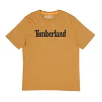 在飛比找森森購物網優惠-Timberland 男款小麥色LOGO印花短袖T恤A6DN