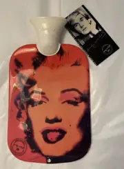 RARE Fashy Andy Warhol Hot Water Bottle Collection MARILYN MONROE 2qt Bottle VTG