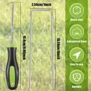 100Pcs Garden Stakes Staples Landscape Staples 6×1 Inch Landscape Pins U gungZ