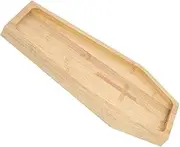 ASAKKURA Halloween Coffin Shaped Serving Tray Food Board for Snacks Candy and Fruit Versatile Decorative Platter for Parties and Gatherings Unique Halloween Tableware