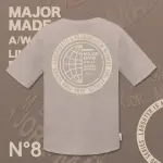 【MAJOR MADE】環繞地球厚版膠短TEE(#短T#短袖上衣#地球)