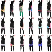 Miloto Women's Cycling Bib Tights Gel Padded Cycling Bib Pants Leggings Coolmax