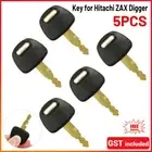 5/10pcs Keys For Hitachi Excavator Plant Digger Key H800 AU
