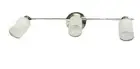 Brushed Nickel With Frosted Opal Etched Glass 3-Light Track Lighting Kit $432