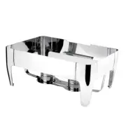 Athena Chafer Stand To Suit Princess Chafer Rectangular 1/1 Size Stainless Steel