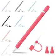 Silicone Sleeve For Apple Pencil Stylus Pen 1st and 2nd for iPad Air Pro mini