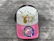 Simply Southern Cap Hat Trophy Wife Ball Adjustable Baseball Pink and Blue NWT