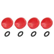 Camera Shutter Button, 4Pcs 12mm Concave Surface Shutter Release Button Red