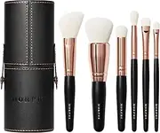 Morphe Rose Away 6-Piece Travel Brush Set (6 count)