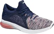 [ASICS] Womens Gel-Kenun Knit Shoes, 10.5 B(M) US, Begonia Pink/Indigo Blue/White