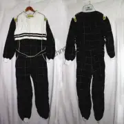 Black Go Kart Driving Suit, Birel, Briggs, Margay, CRG, Shifter Kart