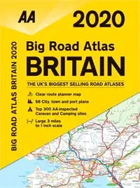 在飛比找三民網路書店優惠-Big Road Atlas 2020 Britain