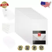 Smooth Double-Sided White Foam Board - 12 Sheets, 20x30 in for Presentations