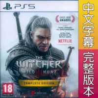 在飛比找PChome24h購物優惠-PS5 巫師 3：狂獵 完整版 中英文歐版