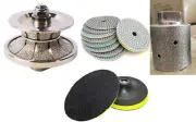 V20 FULL Bullnose Profile Router Bit Granite Marble polish pad grinding drum M14