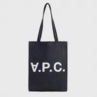 在飛比找蝦皮購物優惠-{M.Lu} A.P.C. Denim Tote 丹寧托特包