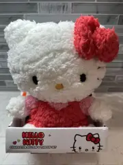 NEW SANRIO HELLO KITTY Valentines Day PLUSH Character Pillow & Throw Set 40 X 50