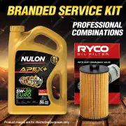 Ryco Oil Filter 5L APX5W30C3 Engine Oil Service Kit for Holden Astra AH Cruze JG
