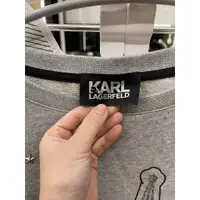 在飛比找蝦皮購物優惠-二手出清！！ karl lagerfeld 老佛爺衛衣