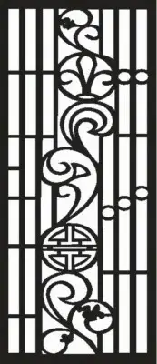 Decorative Metal Art NOR221 Panel 900 X 1800 Corten RUSTY Steel Screen