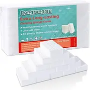 [RongrongJIE] Extra Long-Lasting Melamine Sponge, 2X Density Magic Sponge Eraser, Multifunctional Kitchen Sponges, 10 Pcs Cleaning Sponges Eraser for Bathroom, Wall, Furniture, Floor, Baseboard