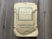 Seet Cuvers 2 Disposable Airplane Seat Covers New